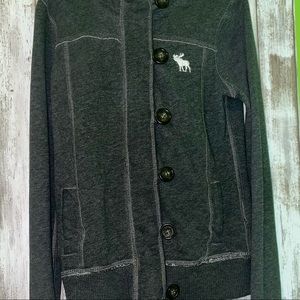 Abercrombie kids button /zip up jacket